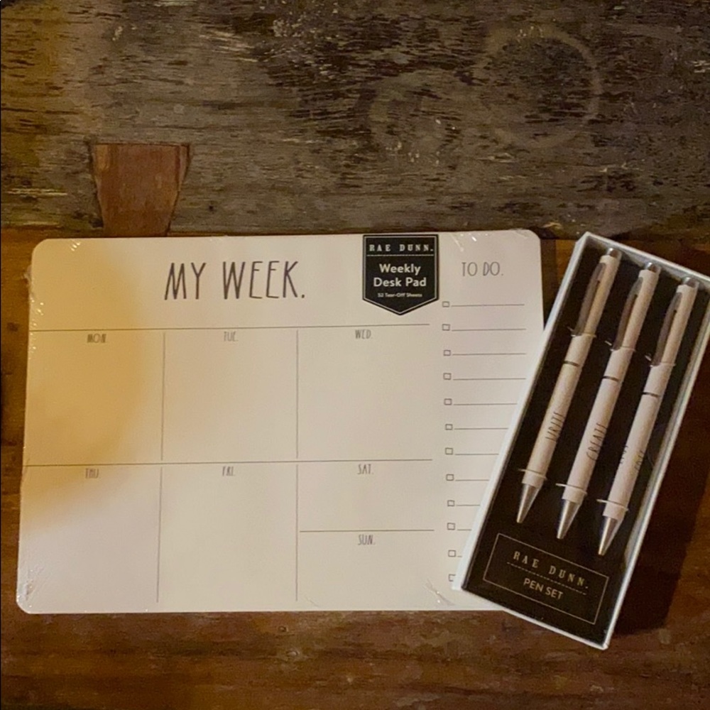 Rae Dunn Weekly Planner bundle